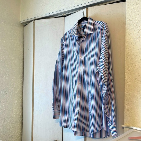 Tailorbyrd Collection striped shirt - Picture 1 of 5